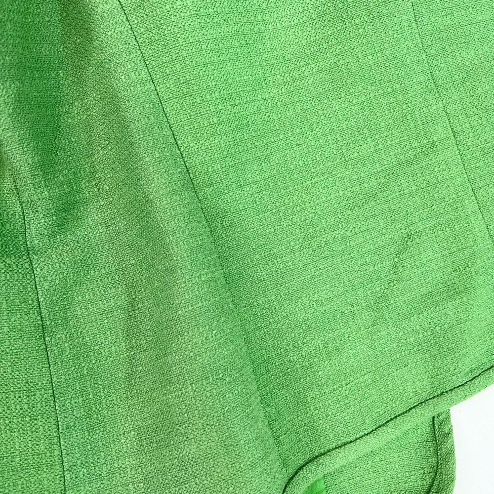 Talbots Linen Blend Open Front Blazer Womens 16w … - image 8